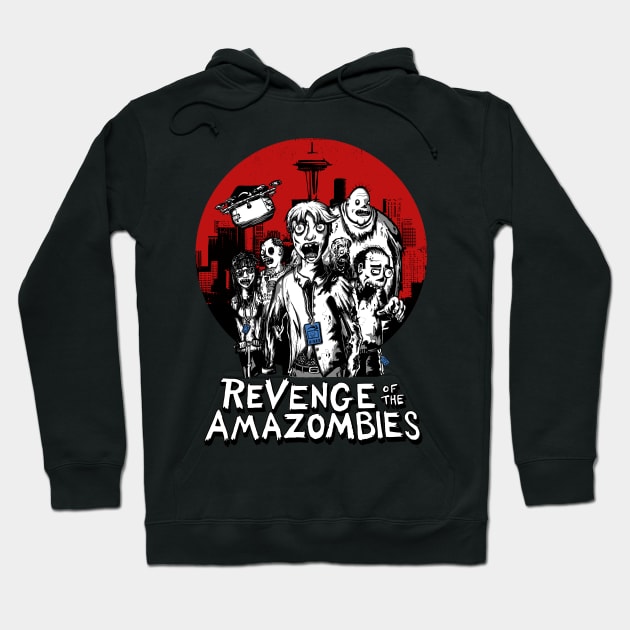 Revenge of the Amazombies Hoodie by KodiSershon